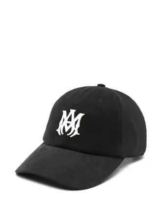 Amiri MA canvas cap - men - Cotton - One Size - Black