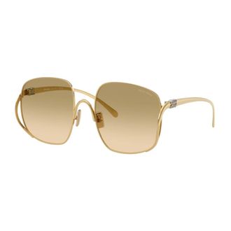 Miu Miu Metal Square Sunglasses