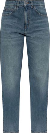 Victoria Beckham Jeans dritti con lavaggio chiaro - Blu