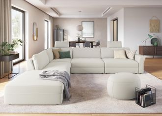 Sit&more Ecksofa »Cadabra L-Form« Breite 356 cm, mit Sitztiefenverstellung