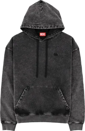 Diesel Black Logo Hoodie