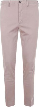 Incotex Chino Broeken - Heren - Chinos - Beige - S - Katoen - Broeken