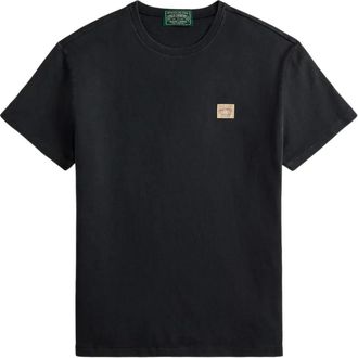 Polo Ralph Lauren T-shirt met korte mouwen en patch - Zwart
