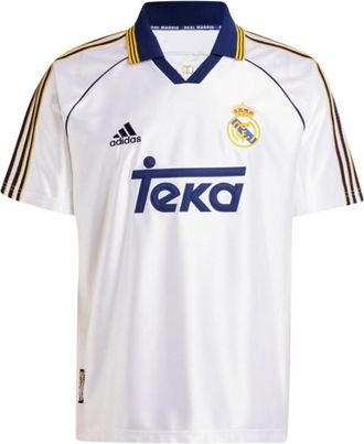 adidas Real Madrid 99/00 Home Jersey Asia Sizing White JJ3801
