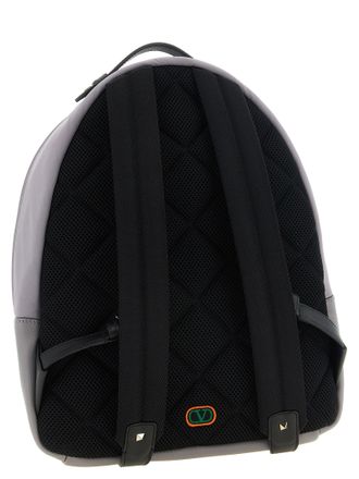 Valentino Garavani Fabric Backpack - Grey
