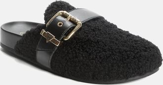 Guess Sumly Faux-Shearling Clogs