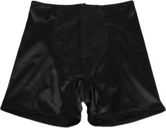 Dolce & Gabbana Black Silk Stretch Slip Cycling Women Womens Underwear