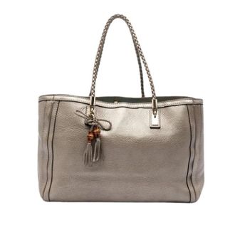 Gucci Pre-owned Tote Bags, female, Brown, Size: ONE SIZE Pre-owned The Bella Tote Bag