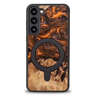 OEM Funda Bewood Unique Para Samsung Galaxy S23 Plus - Naranja Con Magsafe