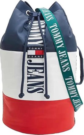 Tommy Jeans Kleur blok rugzak voor mannen - Heren - Rugzakken - Blauw - ONE Size - Tassen