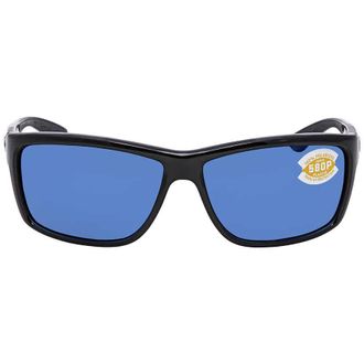 Costa Mag Bay Blue Mirror Polarized Polycarbonate Mens Sunglasses AA 11 OBMP 63