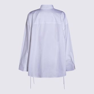 Balenciaga Womens Shirts White _100 % Co