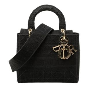 Dior Pre-owned Lady D-Lite - Dames - Pre-owned - Zwart - Maat: ONE Size Leer