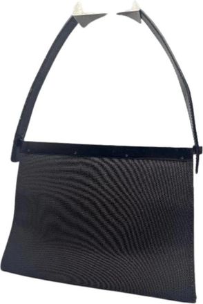 Gucci Pre-owned Shoulder Bag - Dames - Vintage Schoudertas - Zwart - ONE Size - Leer - Vintage