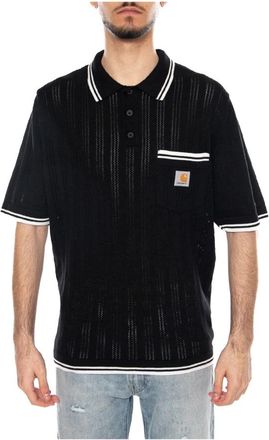 Carhartt Work in Progress S/S Ramsey Polo - Heren - Polos - Zwart - XL - Katoen - Tops