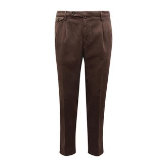 BRIGLIA 1949 Pantalone Easy Trousers - male - Briglia - Chinos - Brown - XL - Trousers