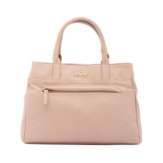 Cavalli Bc1347 Handtas - Dames - Tassen - Beige - Maat: ONE Size Leer