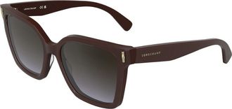 Longchamp LO802S 609 Womens Sunglasses Red Size 55