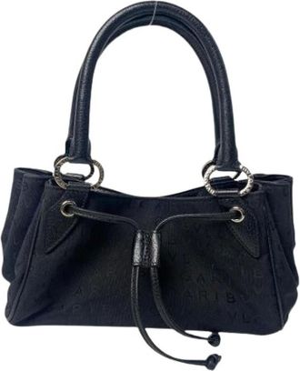 Bulgari Pre-owned Handbags, female, Black, Size: ONE SIZE Pre-owned Vintage Handbag