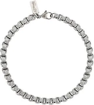 Ed Hardy Mens Box Chain Bracelet in Silver at Nordstrom Rack