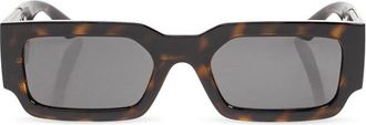 Versace Ve 4506U Zonnebril - Heren - Zonnebrillen - Bruin - 54 MM - Accessoires