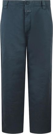 Closed Pantaloni con bottoni - Blu