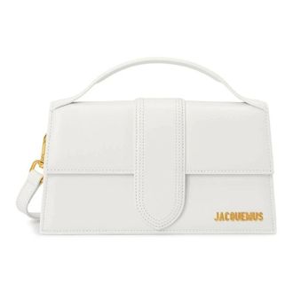 Jacquemus Le Grand Bambino - Dames - Tassen - Wit - Maat: ONE Size Leer