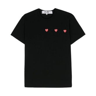 Comme Des Gar&ccedil;ons Dames, Tops, Zwart, Maat: M Katoen