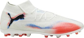 Puma Heren Future 8 Pro Stevige Grond Voetbalschoenen (Poema Wit)