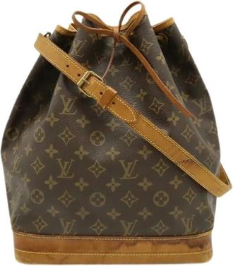 Louis Vuitton Pre-owned Bucket Bags, female, Brown, Size: ONE SIZE Pre-owned Monogram Noe Shoulder Bag