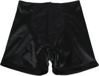 Dolce & Gabbana Black Silk Stretch Slip Cycling Women Underwear 06+se Clothing