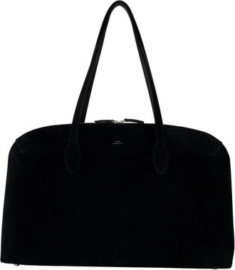 Toteme Day Tote - Dames - Schoudertassen - Zwart - ONE Size - Leer - Tassen