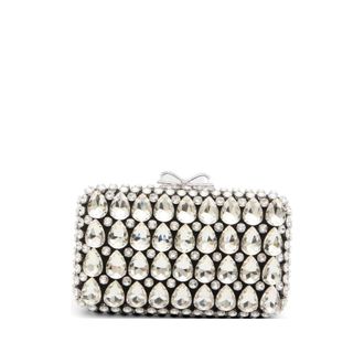 Self Portrait Self-Portrait Crystal Embellished Clutch