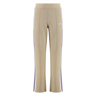 Autry Sweatpants, female, Beige, Size: M Slit Viscose Sweatpants