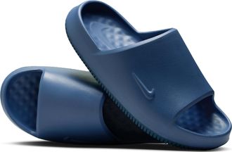 Nike Mens Calm 2.0 Slides in Blue | IB0183-401