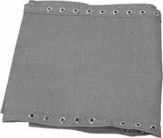 OEM Tela Para Silla De Gravedad Cero - Tela De Repuesto Y Correas Universales - Tumbona De Lona Tensada - Gris