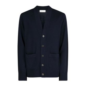 Dries Van Noten Heren, Truien, Blauw, Maat: XL Wol