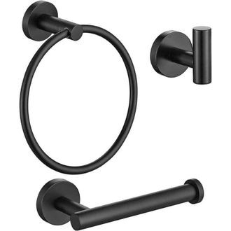 OEM Soporte Para Papel Higi&eacute;nico, Anillas Para Toallas, Ganchos Para Toallas De Ba&ntilde;o, Juego De 3 Piezas Para Ba&ntilde;o Y Cocina - Crezuo