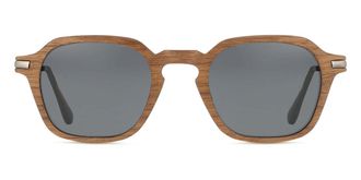 SmartBuy Collection Round Full Rim Mens Sunglasses Red Size 50 - Free Lenses - SmartBuy Collection