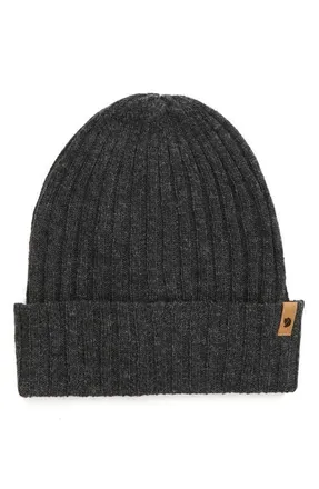 Fj&auml;llr&auml;ven Byron Thin Wool Beanie in Graphite at Nordstrom
