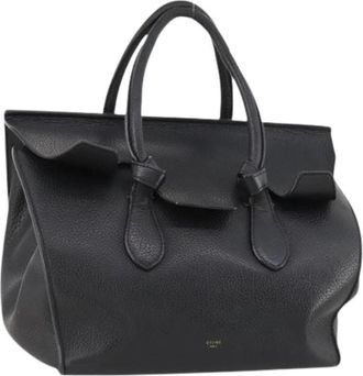 Celine Pre-owned Handbags, female, Black, Size: ONE SIZE Pre-owned Vintage Hand Bag