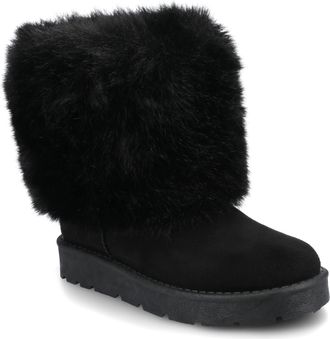 Journee Collection Women & apos;s Shanay Cold Weather Booties