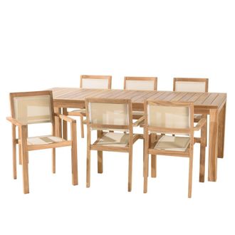 Macabane Conjunto de sal&oacute;n de jard&iacute;n para 8/10 personas