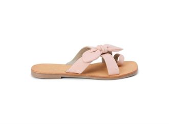 Matisse Footwear Womens Vaughn Chic Toe-Loop Sandal In Quartz Pink