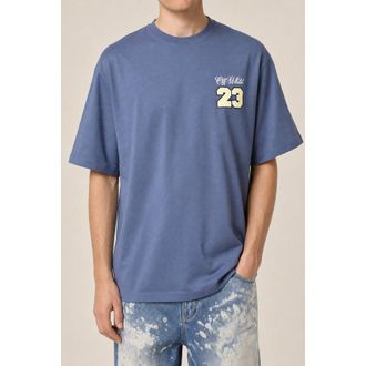 Off-white Mens Skate Fit Varsity Short Sleeve Tee, Size XXL