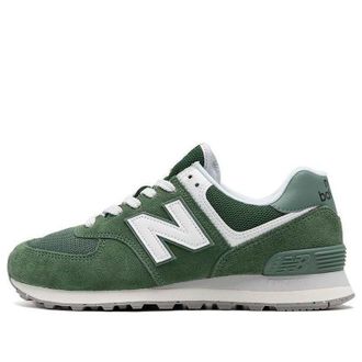 New Balance 574 Shoes Green White U574FGG-D