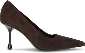 Jimmy Choo London Brown Slip-on Pumps