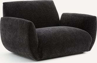 AM.PM Fluwelen chenille fauteuil, Spogano