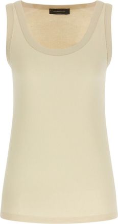 Fabiana Filippi Beige Diamond wire top