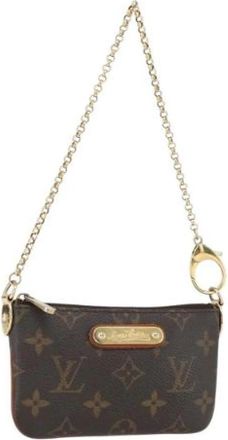 Louis Vuitton Pre-owned Mini Bag - Dames - Vintage Mini Tas - Bruin - ONE Size - Vintage